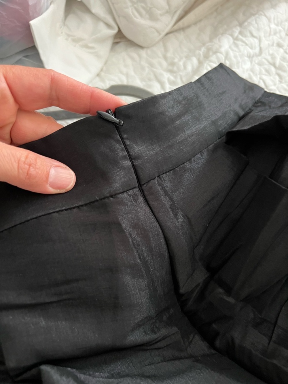 🌻Studio Black A-Line Full Midi Skirt - Picture 5 of 8